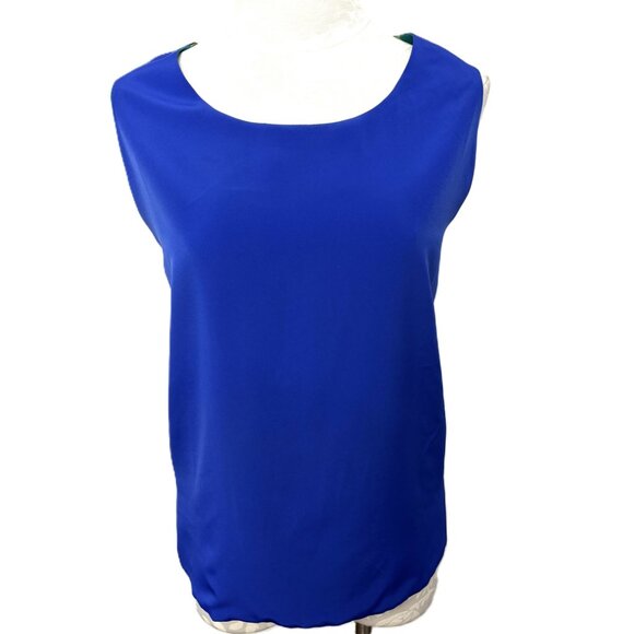 La Chine Classic by Galinda Wang Reversible Sleeveless Two tops in one Vintage - Picture 4 of 8